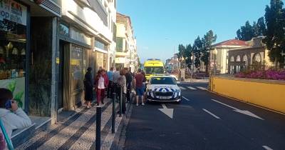 Objeto cai e atinge pessoa na Rua 31 de Janeiro