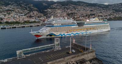 AidaMar visita hoje o Porto do Funchal