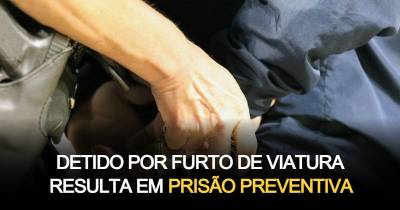 Homem já é “suspeito de vários crimes contra património”.