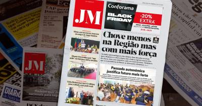 Chove menos na Região mas com mais força