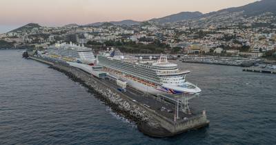 Porto do Funchal recebe dois cruzeiros ao longo do dia