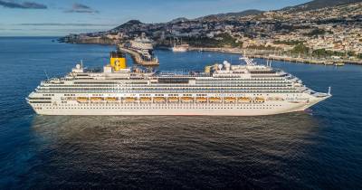 Porto do Funchal recebe dois cruzeiros e um veleiro com mais de 6.400 visitantes.