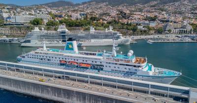 Funchal acolhe dois cruzeiros e mais de mil passageiros esta quinta-feira