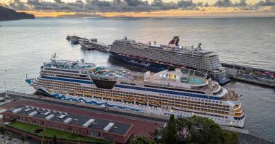 Dois navios trazem 4.500 passageiros ao Funchal