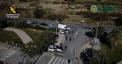 GNR e Guardia Civil em cooperação no Combate ao Tráfico de Droga