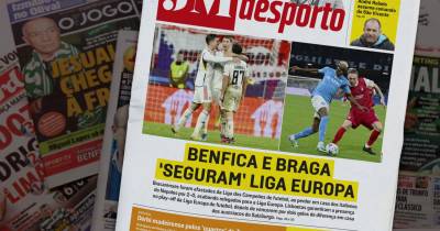 Benfica e Braga ‘seguram’ Liga Europa