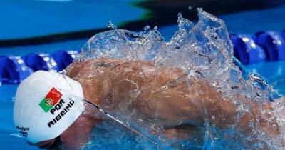 Diogo Ribeiro sagrou-se esta segunda-feira campeão do Mundo dos 50 metros mariposa.