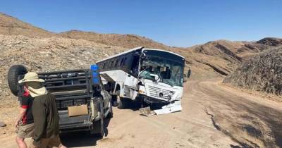 Dez dos portugueses feridos em acidente na Namíbia vão regressar a Portugal.