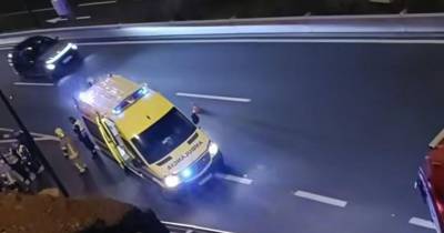 Jovem despistou-se de mota na via-rápida em Machico