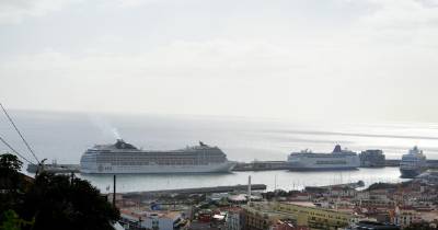 Porto do Funchal recebe três navios de cruzeiro neste sábado de Carnaval