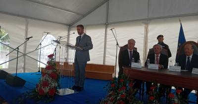 Nuno Moreira discursou pela primeira vez como presidente da Câmara Municipal de Machico.