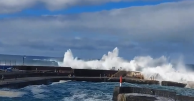 Ondas grandes fazem três mortos em Tenerife