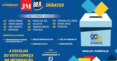 JM lança debates com candidatos às autárquicas entre 12 e 26 de setembro