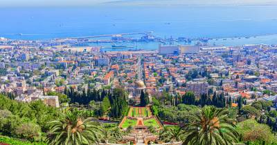 Imagem de Haifa, no norte de Israel.