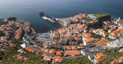 18-02-2026 Vista aérea de drone de Câmara de Lobos (Foto Joana Sousa)