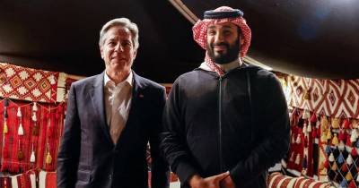 Blinken aborda guerra em Gaza em encontro com príncipe herdeiro saudita