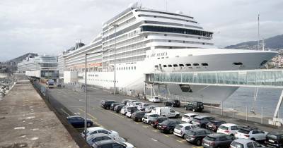 Três navios passam a noite no Porto do Funchal