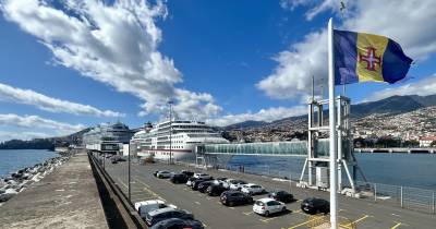 Porto do Funchal a receber três navios de cruzeiro