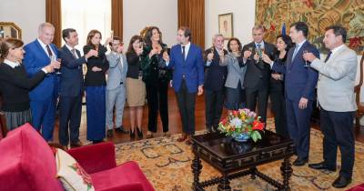 Governo de Miguel Albuquerque apresentou cumprimentos de Natal à presidente da Assembleia Legislativa da Madeira.