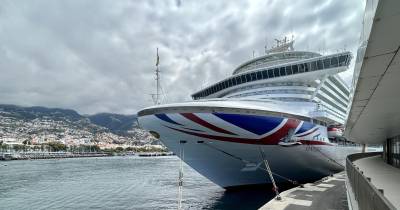 Navio ‘Ventura’ com 4.300 pessoas para passar o dia na Madeira