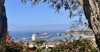 MSC Musica traz 2.470 passageiros para passar o dia na Madeira