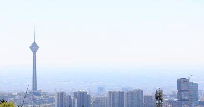 Vista da capital do Irão, Teerão.