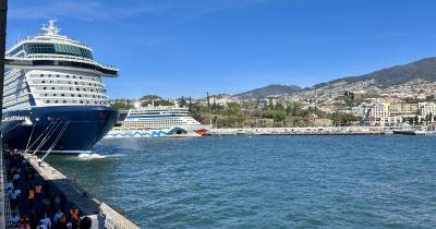 Terminal do Funchal com mais de 12 mil passageiros e tripulantes nesta terça-feira