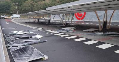 Risco de queda de pedras encerra estrada em São Vicente