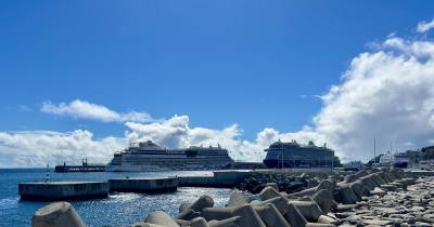 Quatro navios de cruzeiro passam hoje pelo Porto do Funchal
