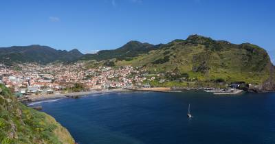 Bombeiros resgatam cão do interior de uma ribeira em Machico