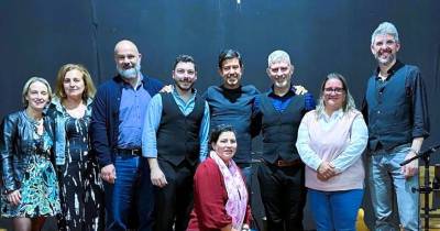 O concerto decorreu ontem.