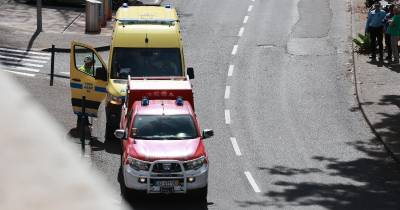 Simulacro mobiliza quatro viaturas de incêndio e uma ambulância no Funchal