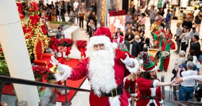 Pai Natal encantou no Plaza Madeira