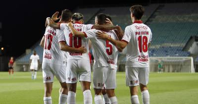 Partida contra gibraltinos decorreu no Estádio do Algarve.