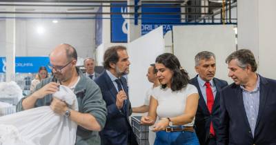 Presidente do Governo Regional visitou a Dorilimpa, lavandaria industrial no sítio do Vale Paraíso