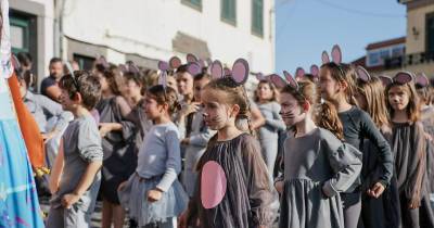Decorreu, esta tarde, o Cortejo Trapalhão no Estreito de Câmara de Lobos.