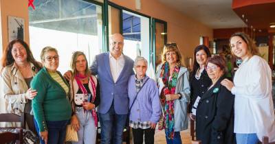 Paulo Cafôfo em campanha na Ribeira Brava.