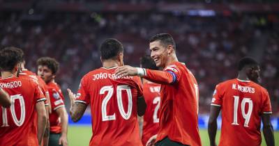 Ronaldo voltou a faturar pela seleção.