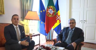 José Matos, diretor da PJ na Madeira, foi recebido por Paulo Barreto, Representante da Nação na Madeira.