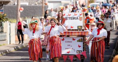 Carnaval dos Prazeres com desfile e festa dinamizada pelos locais (com fotos)