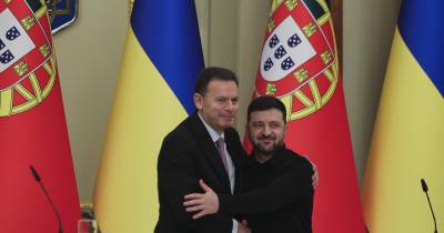 Zelensky quer Portugal a participar na reconstrução da Ucrânia e diz que ambos são parte da “Europa Unida”