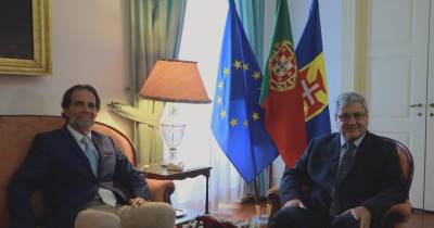 Miguel Albuquerque e Paulo Barreto estiveram reunidos esta terça-feira.
