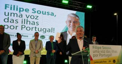 Filipe Sousa criticou, ontem, “as incoerência do PSD e do PS”.