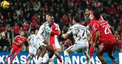 Encarnados seguem em 3.º lugar, a três pontos do 2.º Sporting.