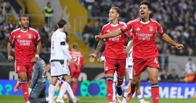 Tomás Aráujo abriu a contagem no ‘castelo’.