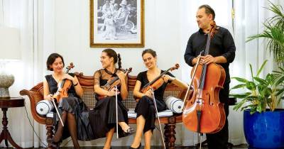Quarteto é formado por Natacha Guimarães, Joana Costa, Marta Morera e Jaime Dias.