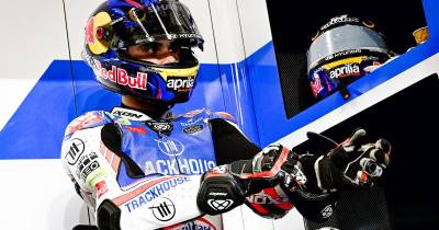 A Aprilia foi um dos destaques destes dois dias de testes no Qatar.