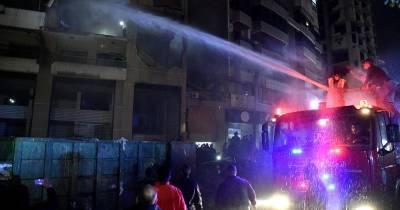 Ataque israelita nos subúrbios de Beirute, capital do Líbano.