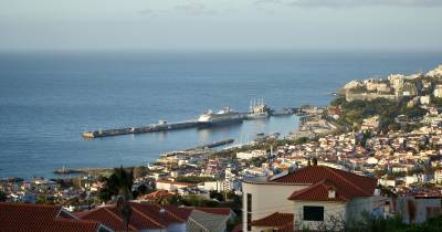 Bolette e Wind Star no Porto do Funchal