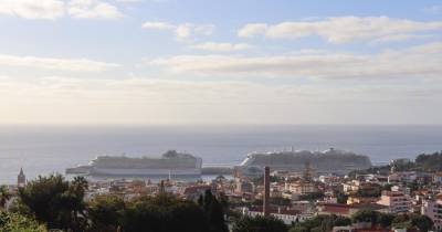 ‘AIDAcosma’ e ‘Azura’ trazem 11 mil pessoas ao Porto do Funchal